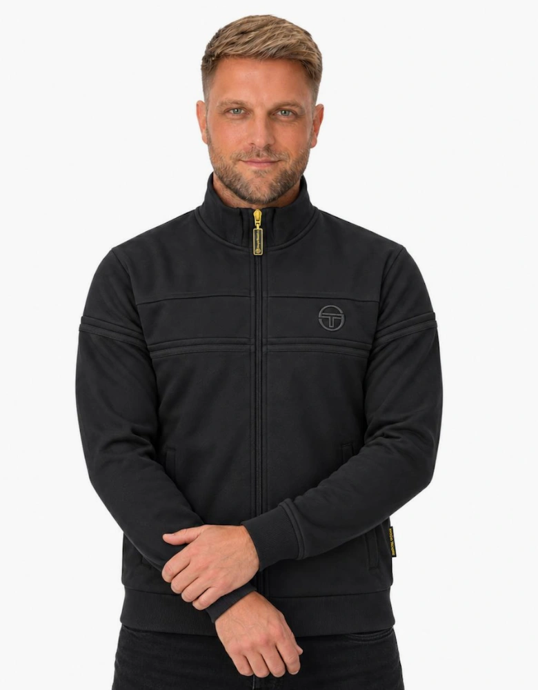 Sergio Tacchini Damarindo Track Top Jacket Triple Black