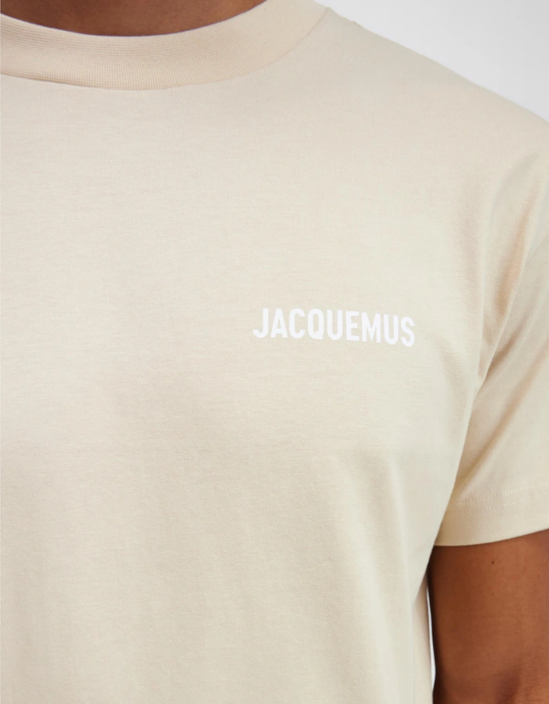 JACQUEMUS LE T-SHIRT LIGHT BEIGE