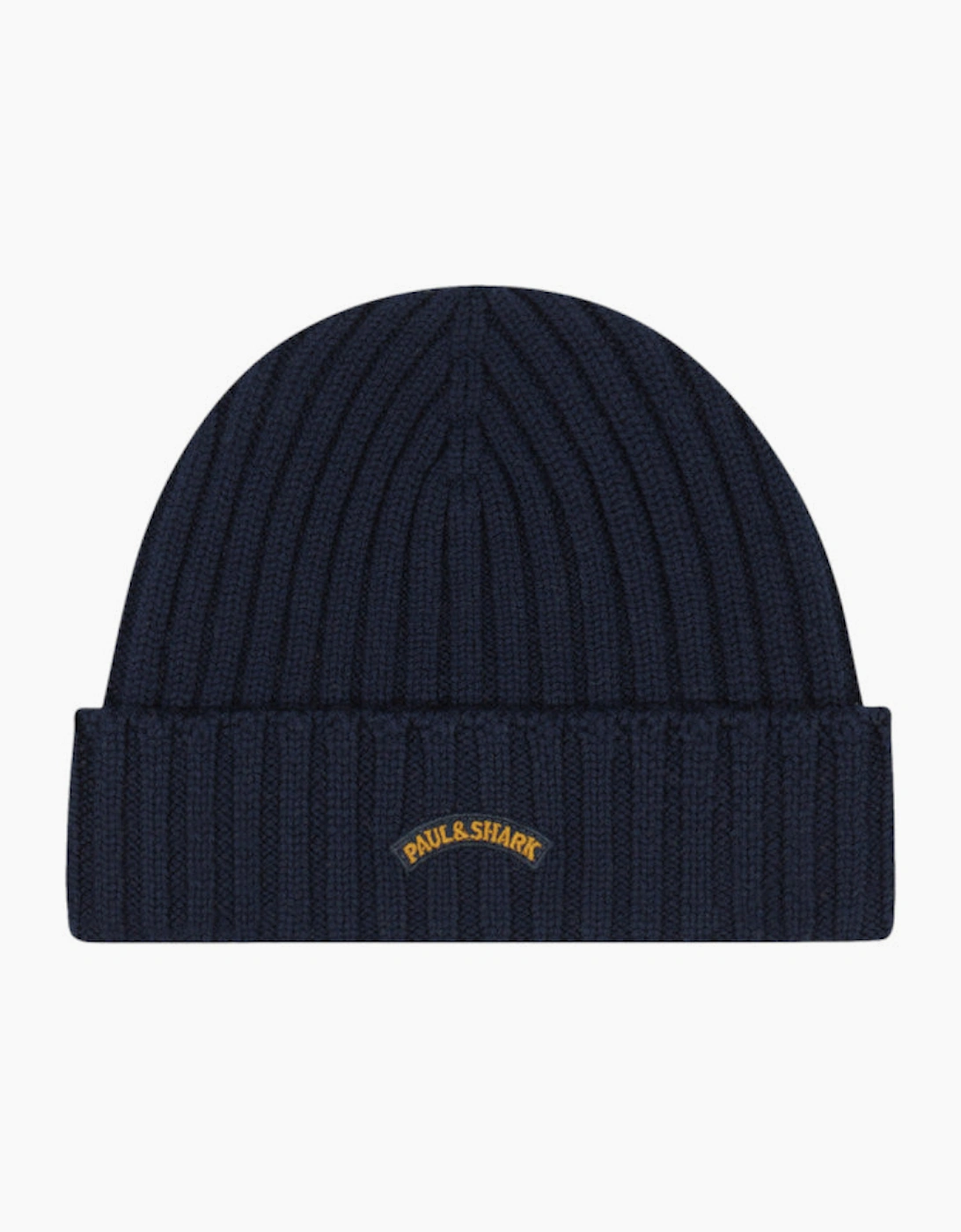 Paul & Shark Moonbadge Wool Beanie A1-26 050 Navy