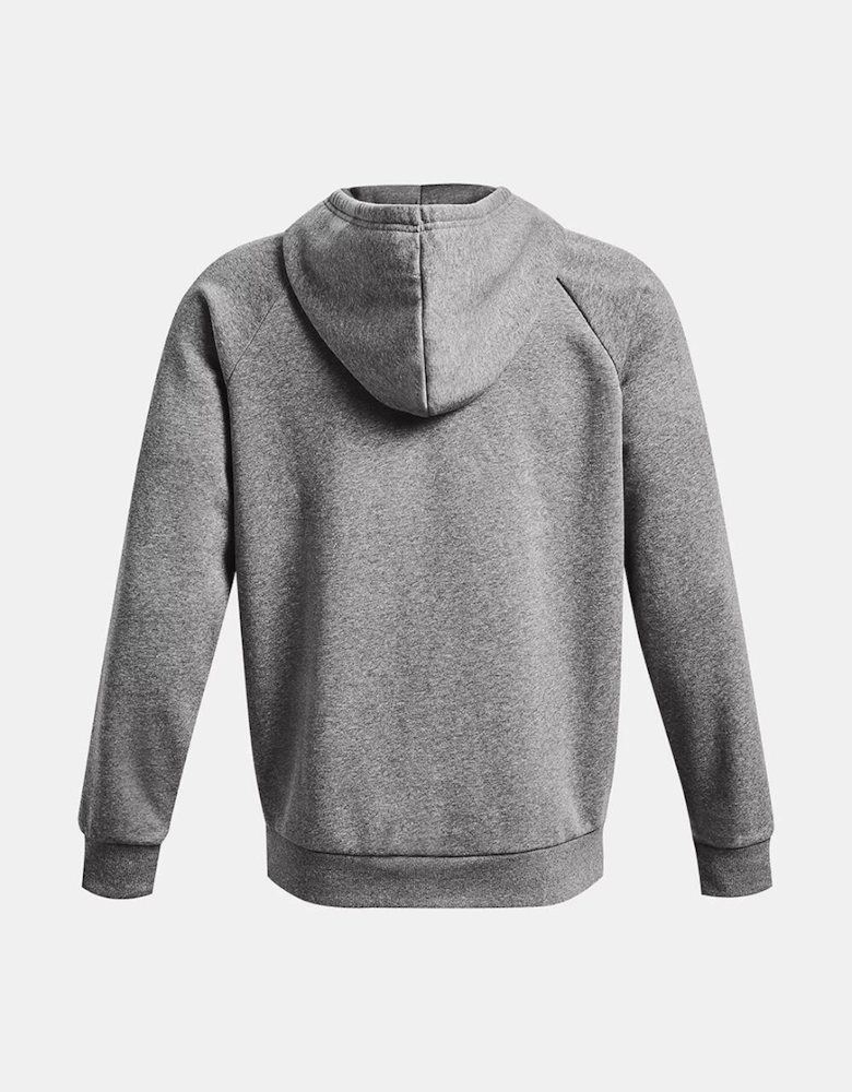 Under Armour Rival Fleece Full Zip Hoodie Grey