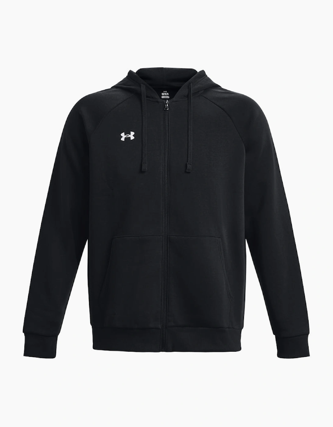 Under Armour Rival Fleece Full Zip Hoodie Black