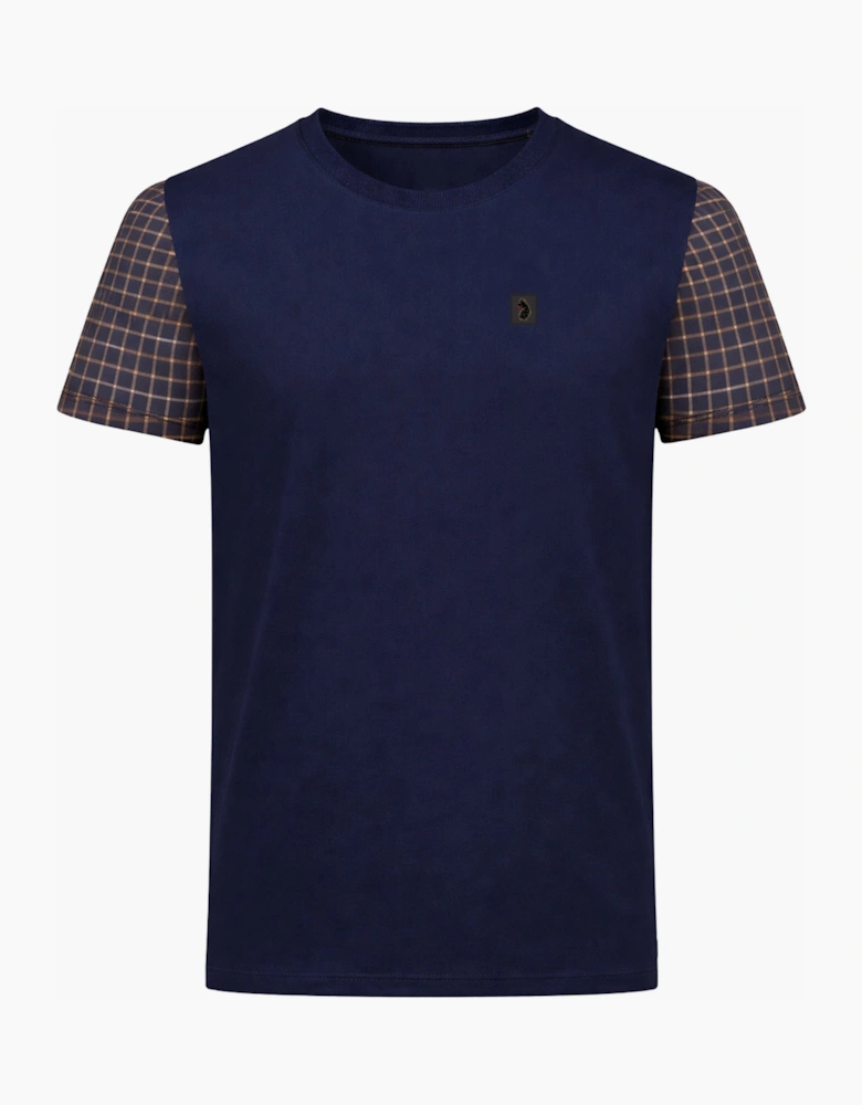 Luke 1977 Dale Regular Fit T-Shirt 220GSM DARK NAVY