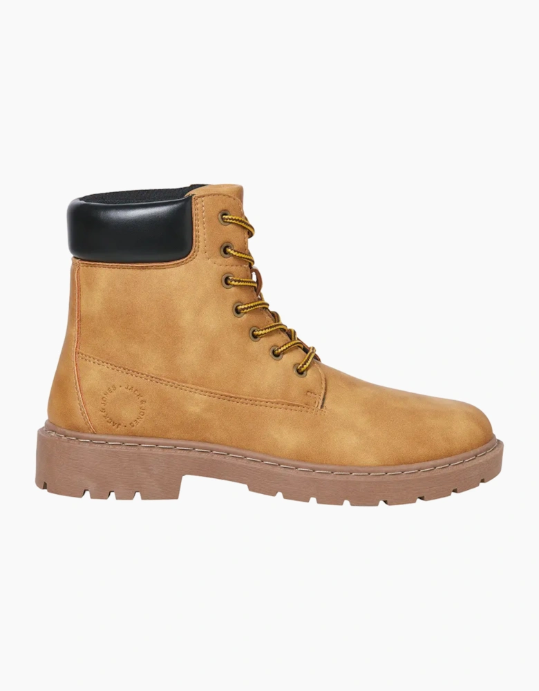 Jack & Jones JFWainsworth PU Boot HONEY TAN