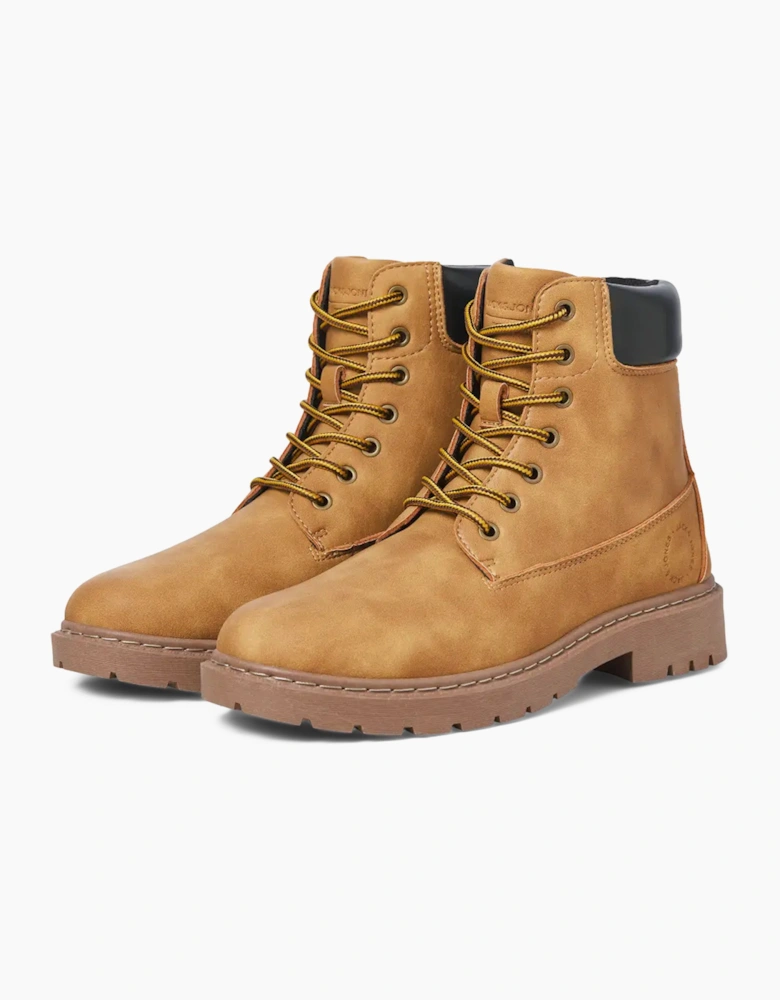 Jack & Jones JFWainsworth PU Boot HONEY TAN
