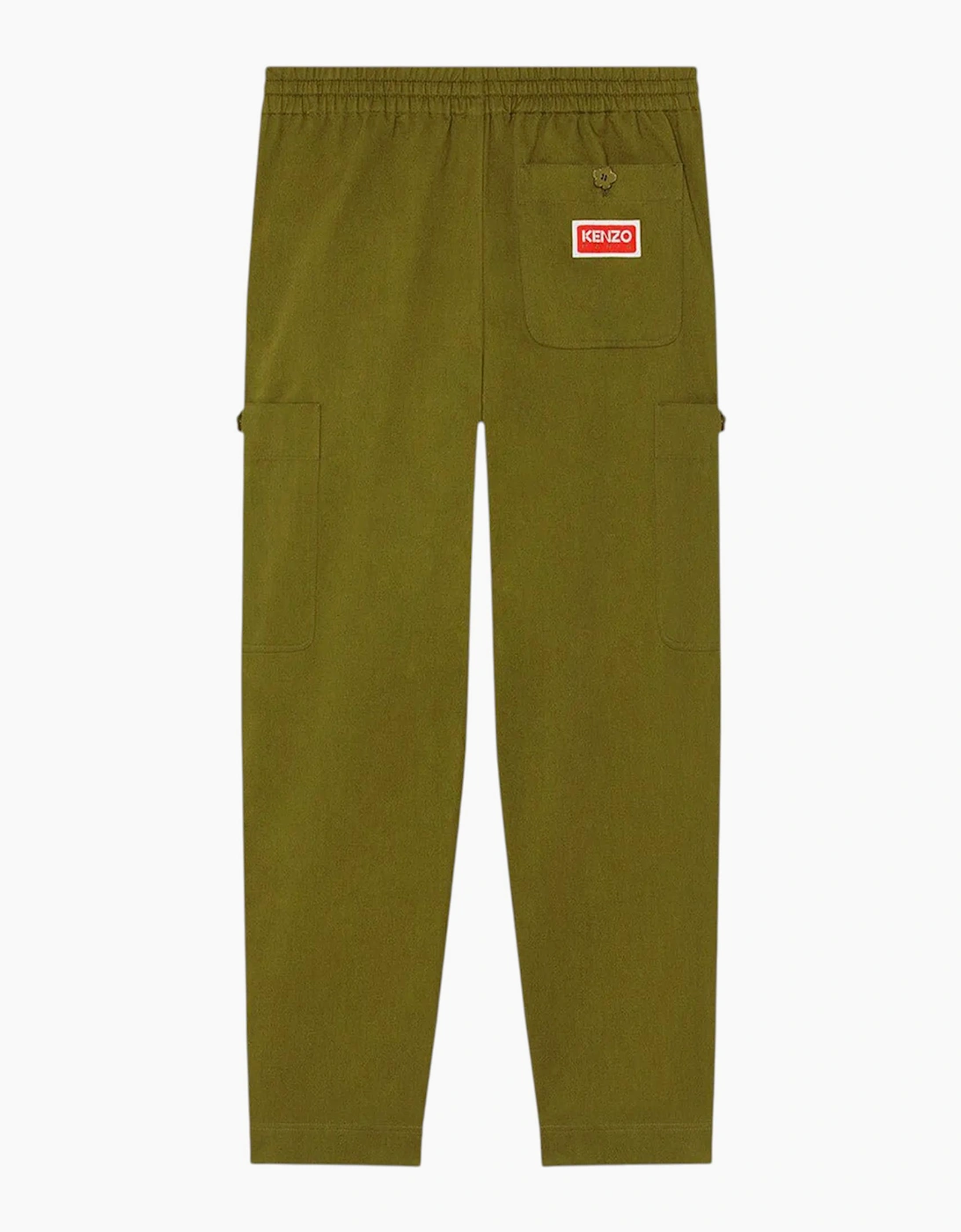 Kenzo Cargo Pant Mens Jogging Bottoms Straight Fit Green