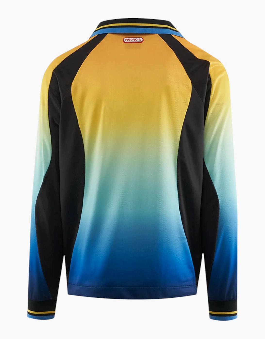 Casablanca Gradient Effect T Shirt Full Sleeve Football Top