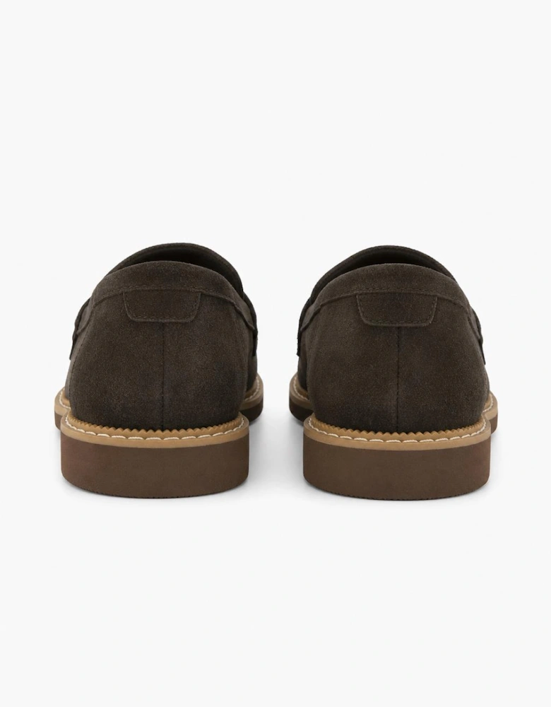 TOMS MARIE Womens Loafer Shoes Dark Brown