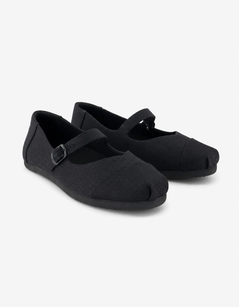 TOMS ALPARGATA MARY JANE Womens Mary Jane Black