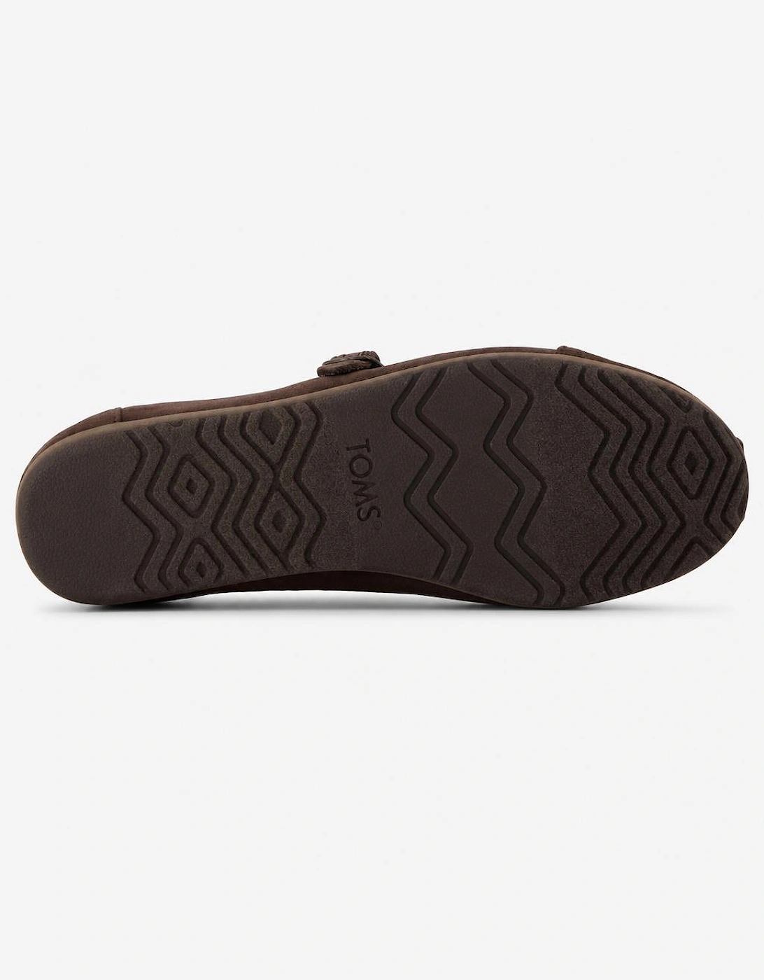 TOMS ALPARGATA MARY JANE Womens Mary Jane Dark Brown