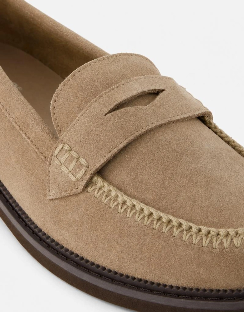 TOMS MARIE Womens Loafer Shoes Taupe