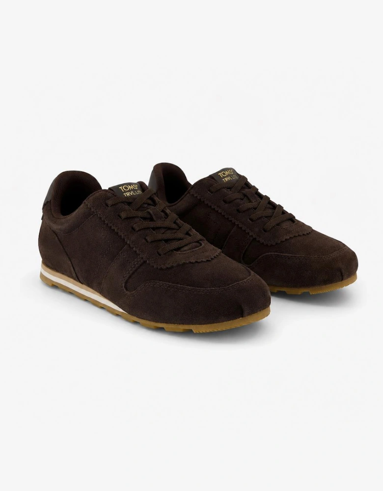 TOMS TRVL LITE PALISADE Womens Casual Trainers Dark Brown