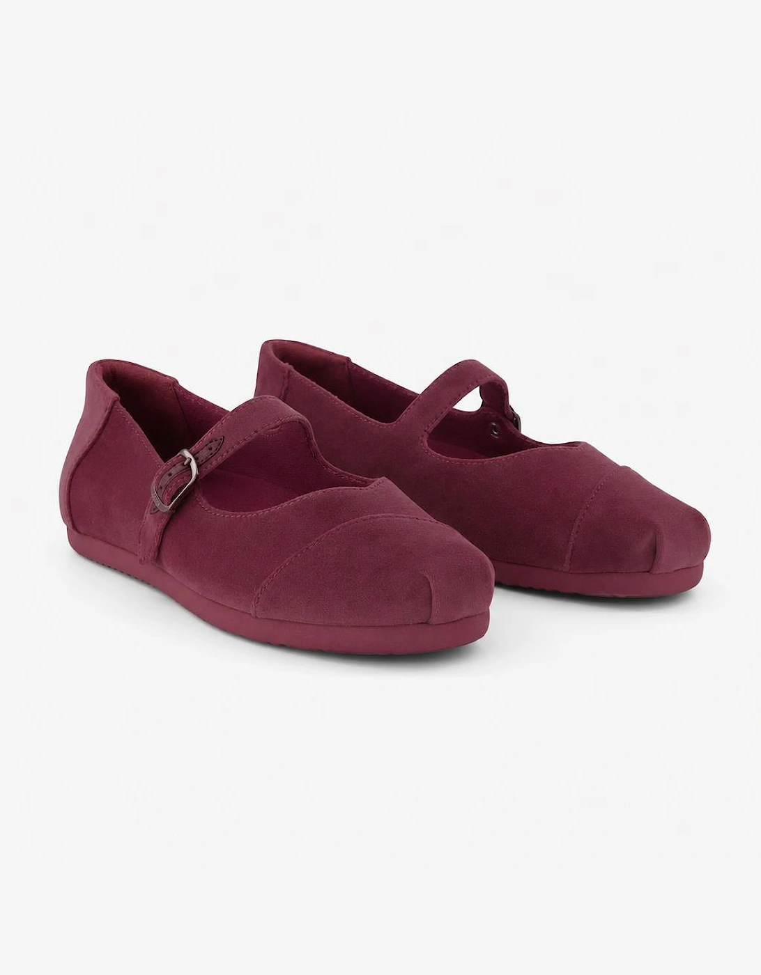 TOMS ALPARGATA MARY JANE Womens Mary Jane Dark Red