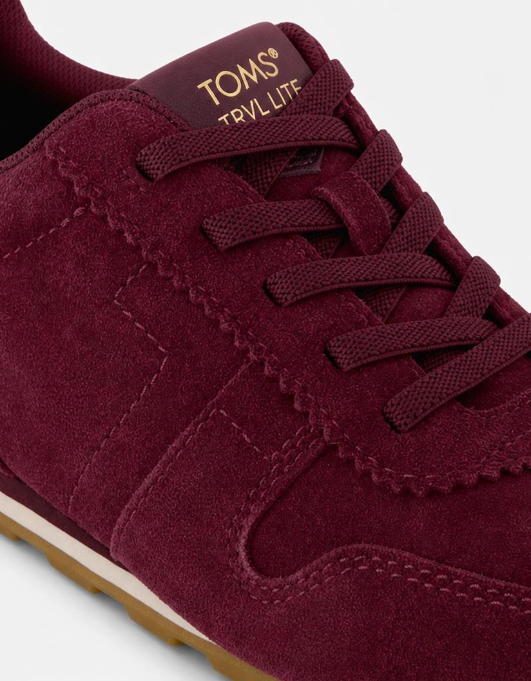 TOMS TRVL LITE PALISADE Womens Casual Trainers Dark Red