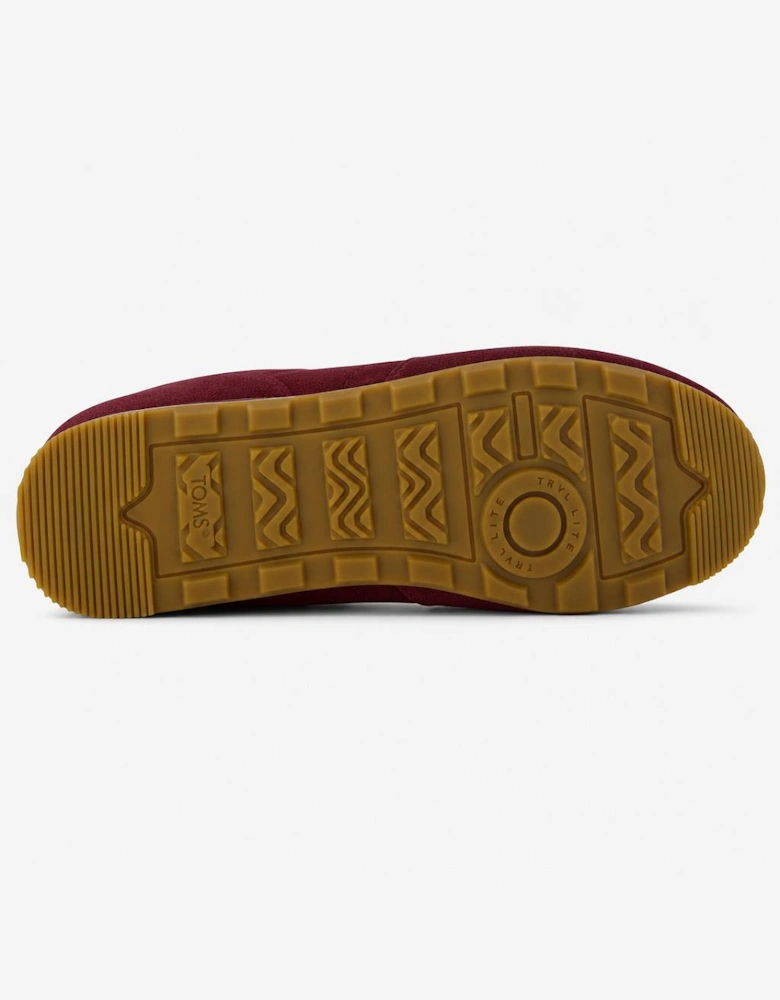 TOMS TRVL LITE PALISADE Womens Casual Trainers Dark Red