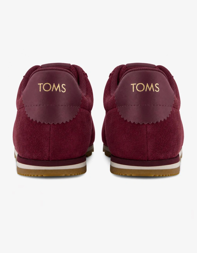 TOMS TRVL LITE PALISADE Womens Casual Trainers Dark Red