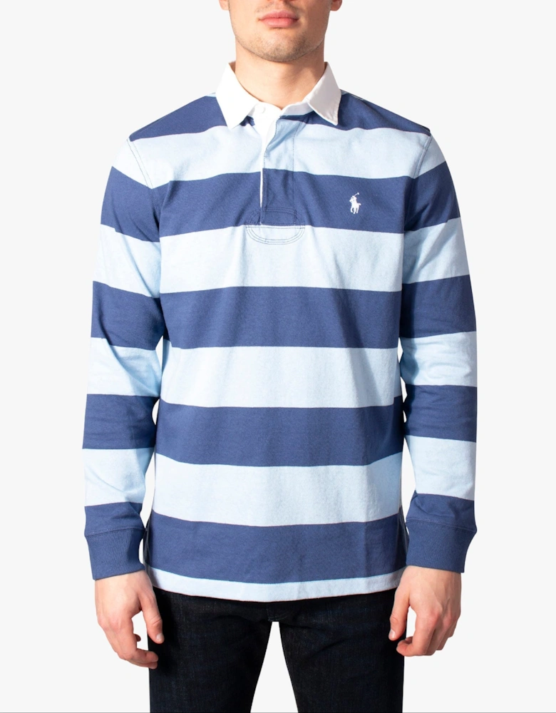 Classic Fit The Iconic Striped Rugby Shirt