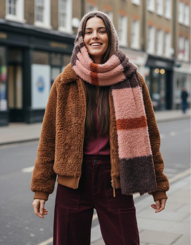 Napoleon Stripe Scarf - Pink Mix