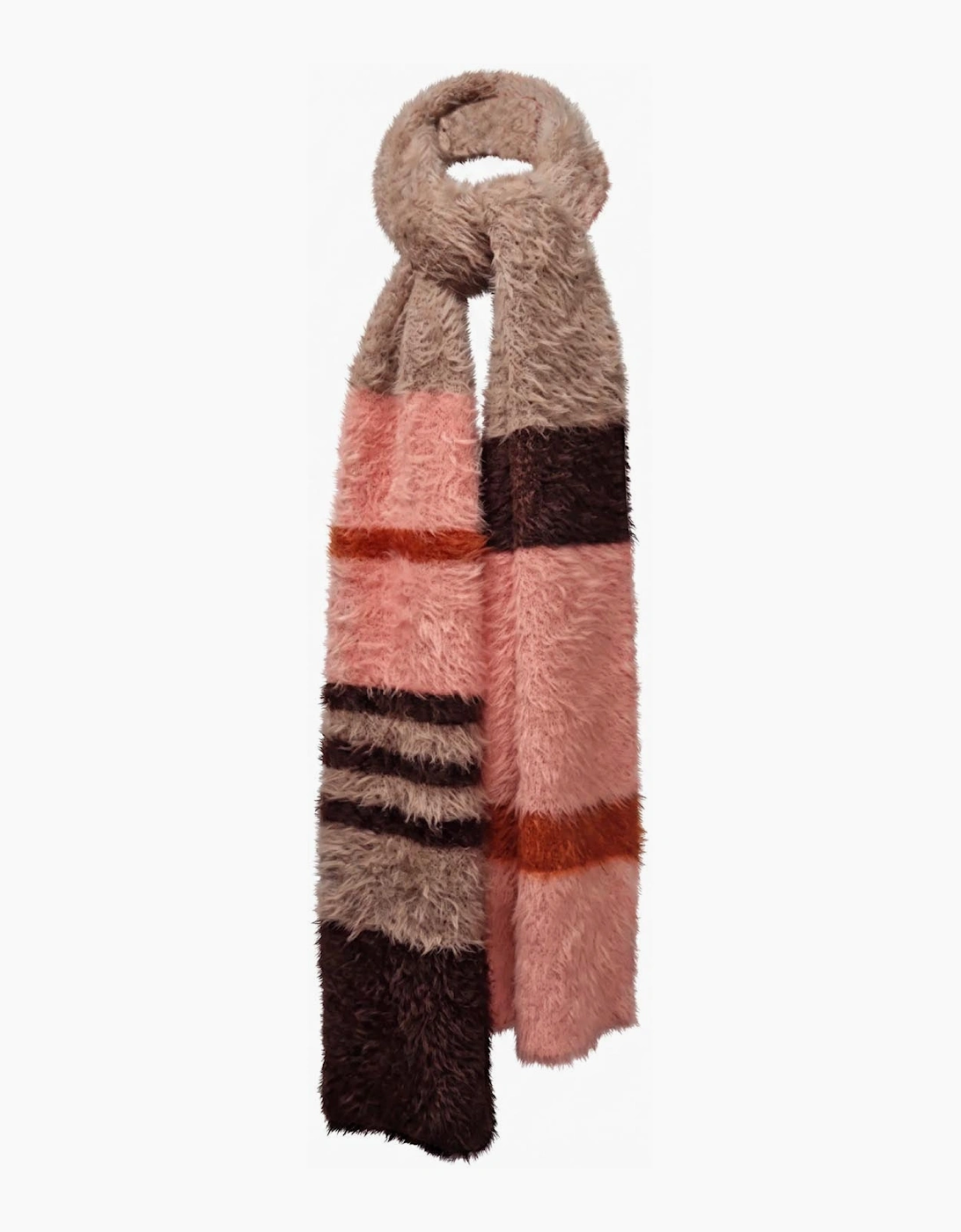 Napoleon Stripe Scarf - Pink Mix