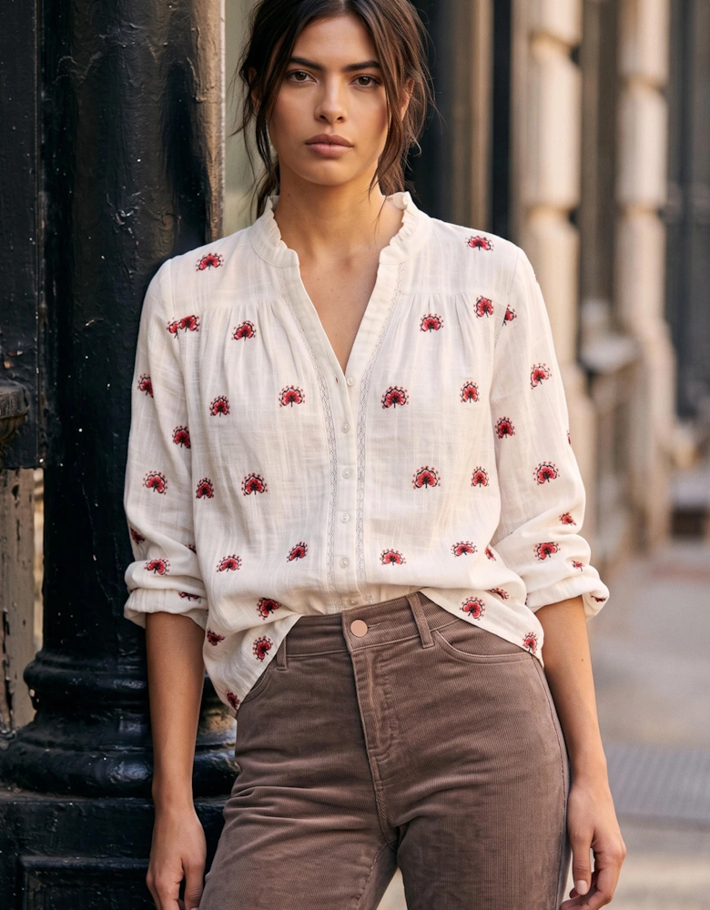 Martina Blouse - Ecru