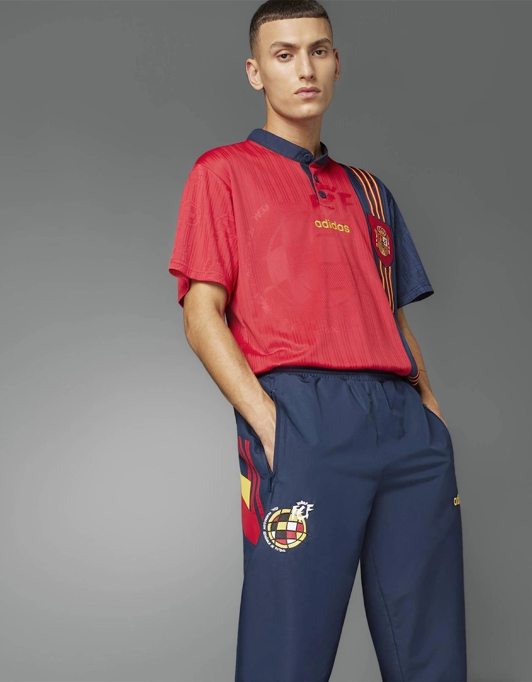 Fef 96 Woven Relaxed Fit Tracksuit Bottoms