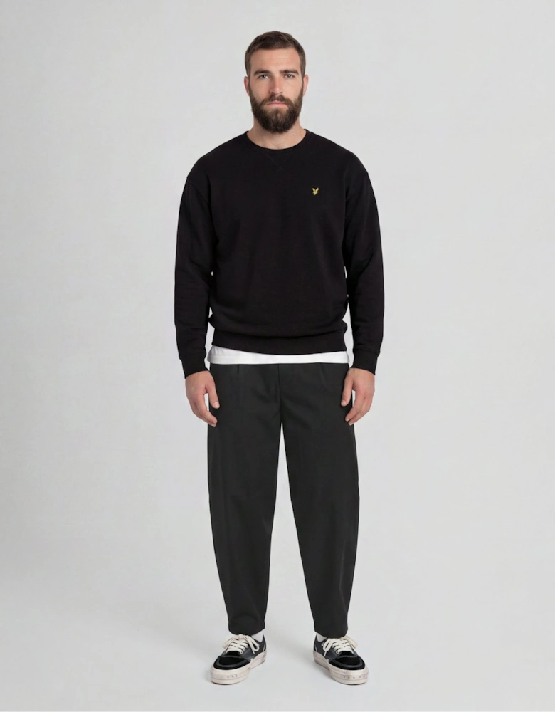 Cotton Crew Neck Sweatshirt