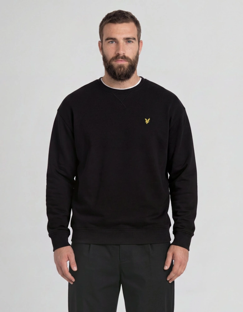 Cotton Crew Neck Sweatshirt
