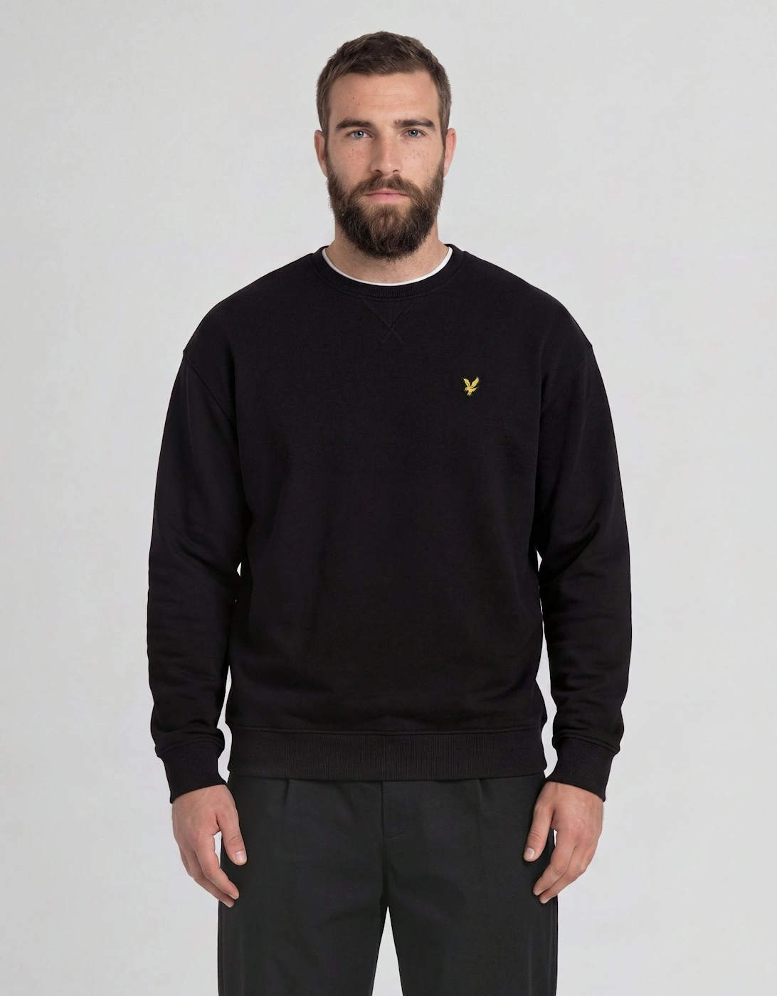 Cotton Crew Neck Sweatshirt