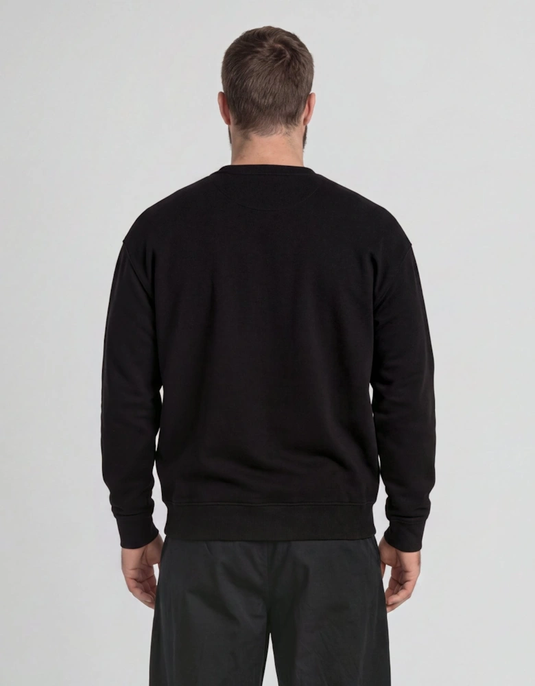 Cotton Crew Neck Sweatshirt