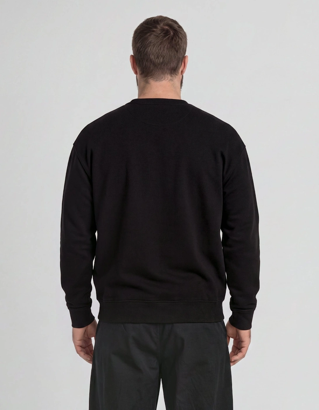 Cotton Crew Neck Sweatshirt