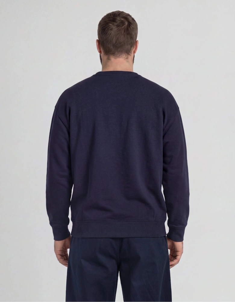 Cotton Crew Neck Sweatshirt
