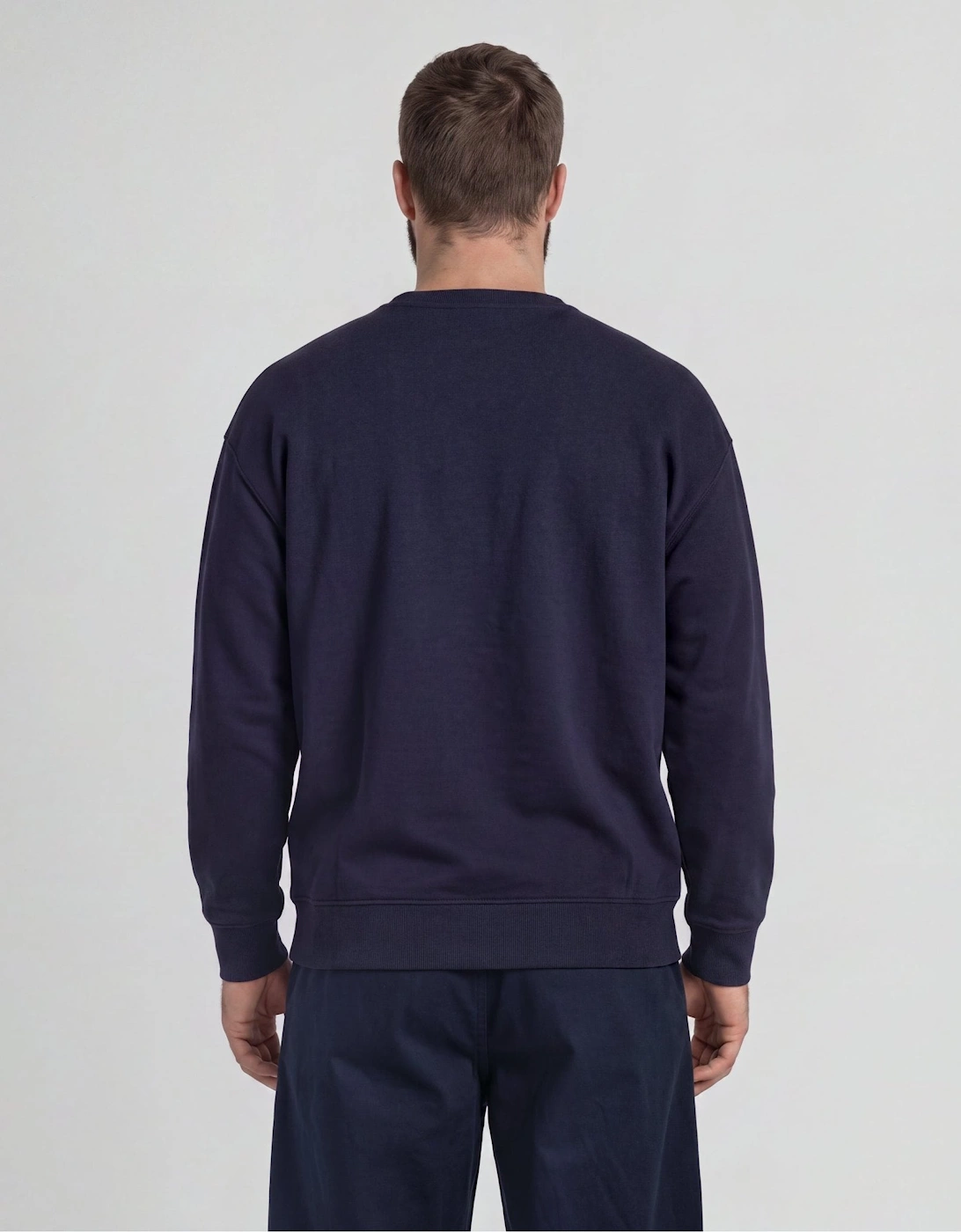 Cotton Crew Neck Sweatshirt