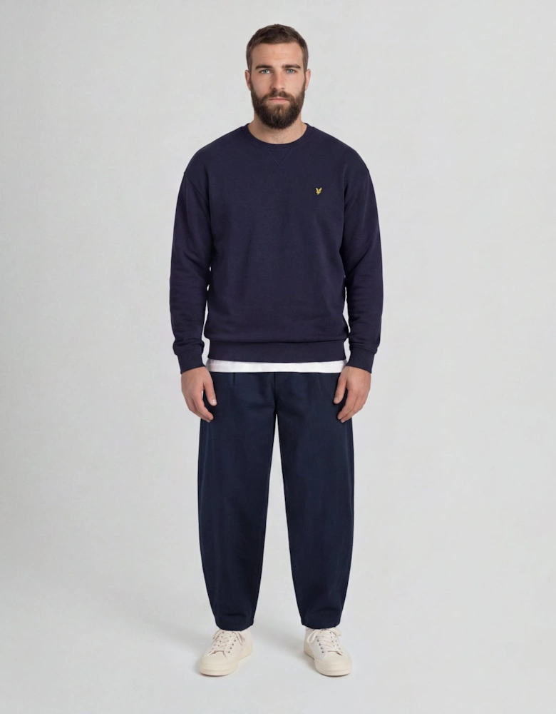 Cotton Crew Neck Sweatshirt