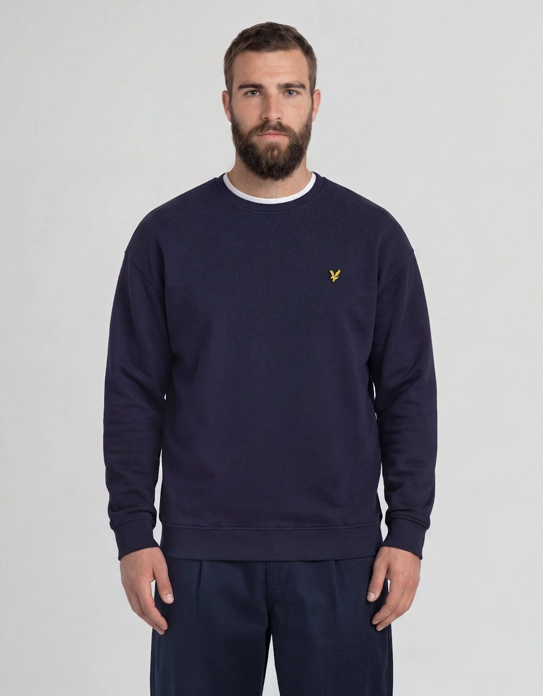 Cotton Crew Neck Sweatshirt