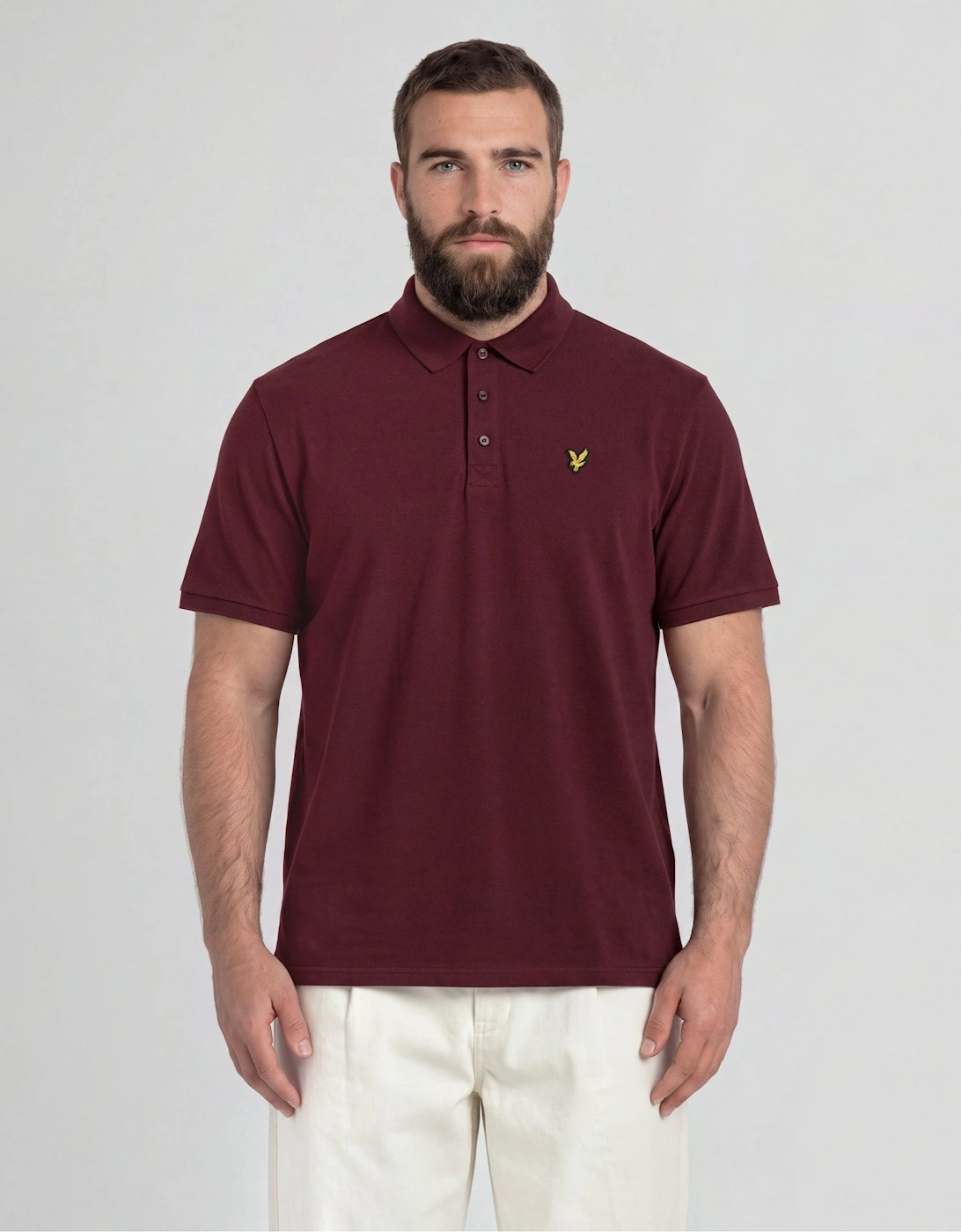 Lyle & Scott Lyle And Scott Men's Cotton Polo Shirt - Red
