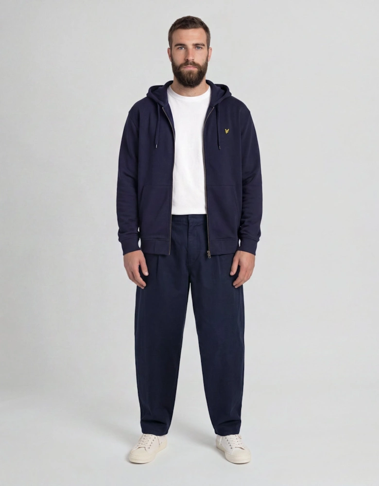 Loopback Cotton Full Zip Hoodie