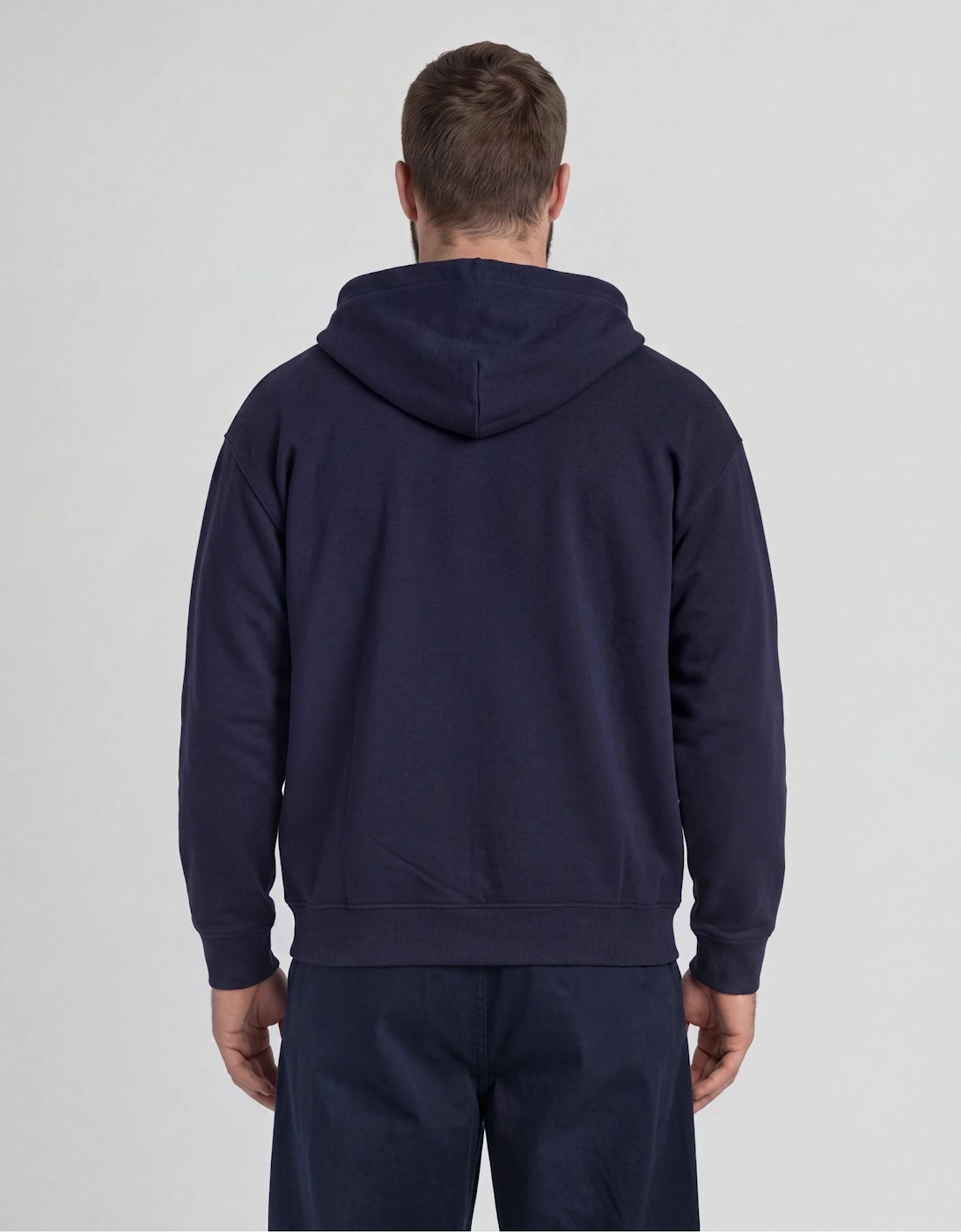 Loopback Cotton Full Zip Hoodie