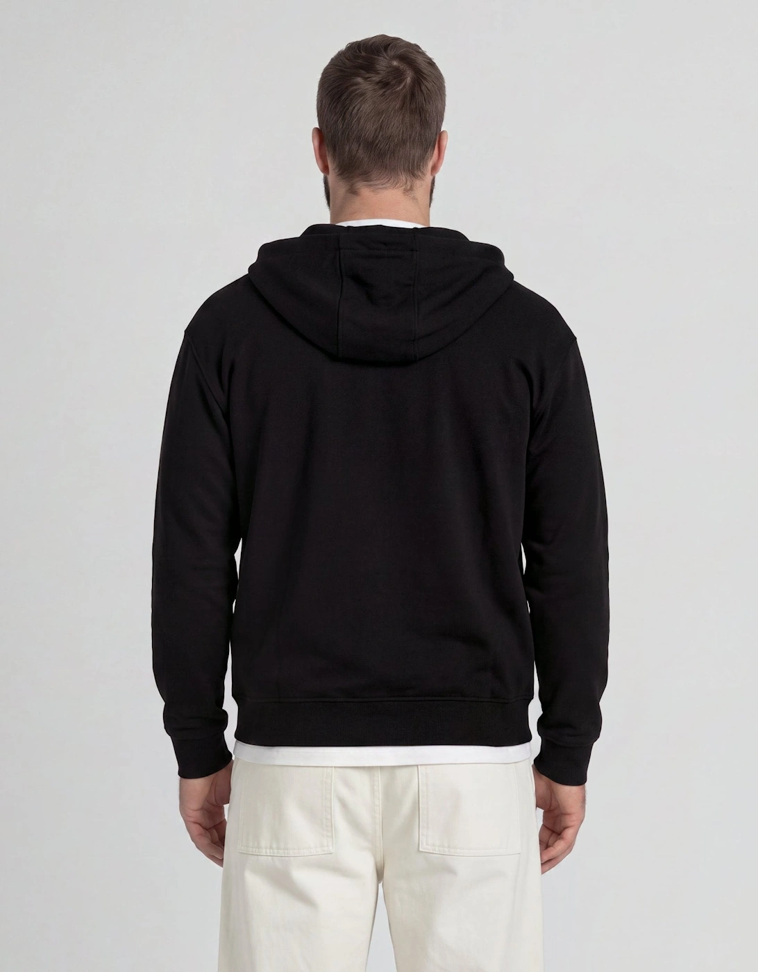 Loopback Cotton Full Zip Hoodie