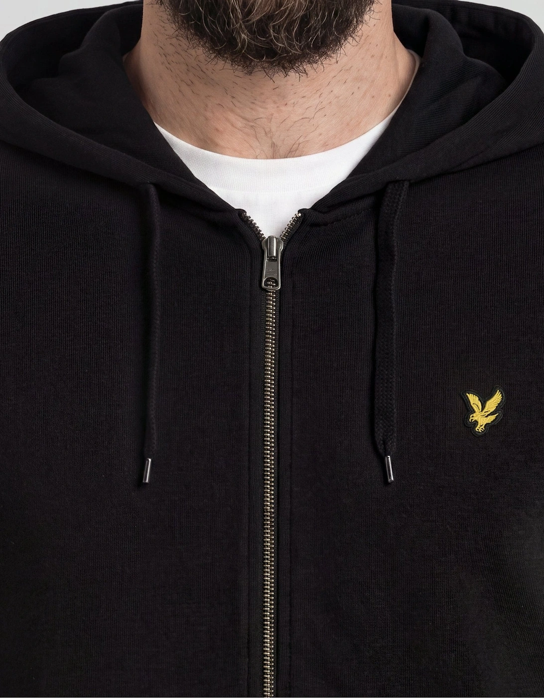 Loopback Cotton Full Zip Hoodie