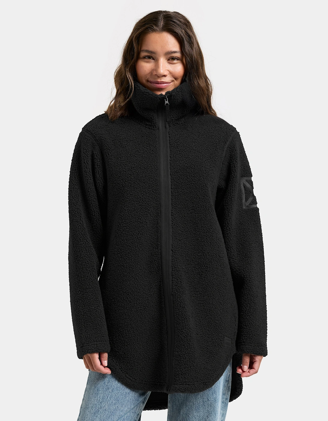 Didriksons Womens Umi Full Zip Fleece 4 - Black 060