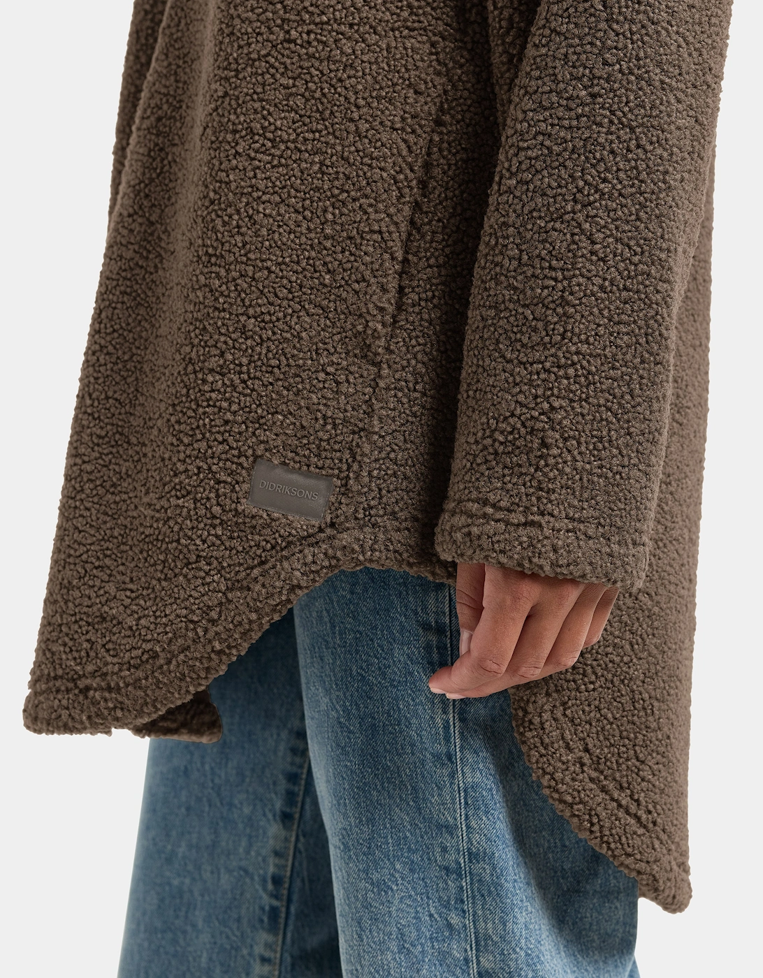 Didriksons Womens Umi Full Zip Fleece 4 - Dark Mocha F11