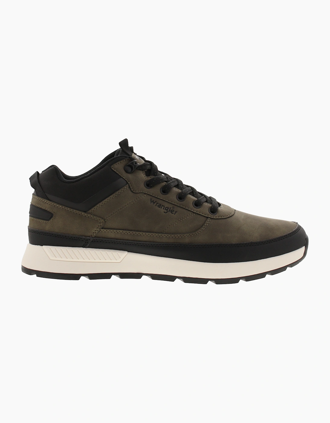 Wrangler Mens Casual Shoes Carver Lace Up brown UK Size