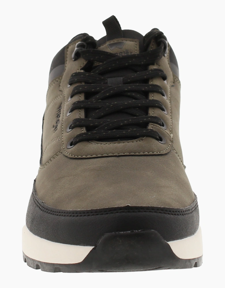 Wrangler Mens Casual Shoes Carver Lace Up brown UK Size