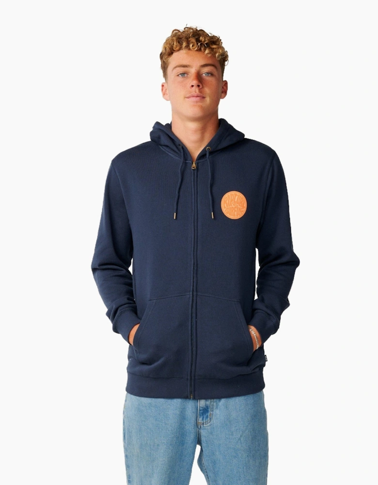 Rip Curl Mens Streamline Zip-Thru Hoodie
