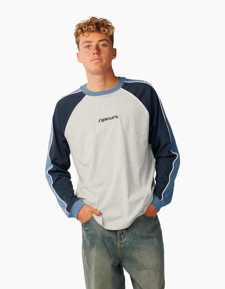 Rip Curl Mens Archive Sandman Panel Long Sleeve T-Shirt