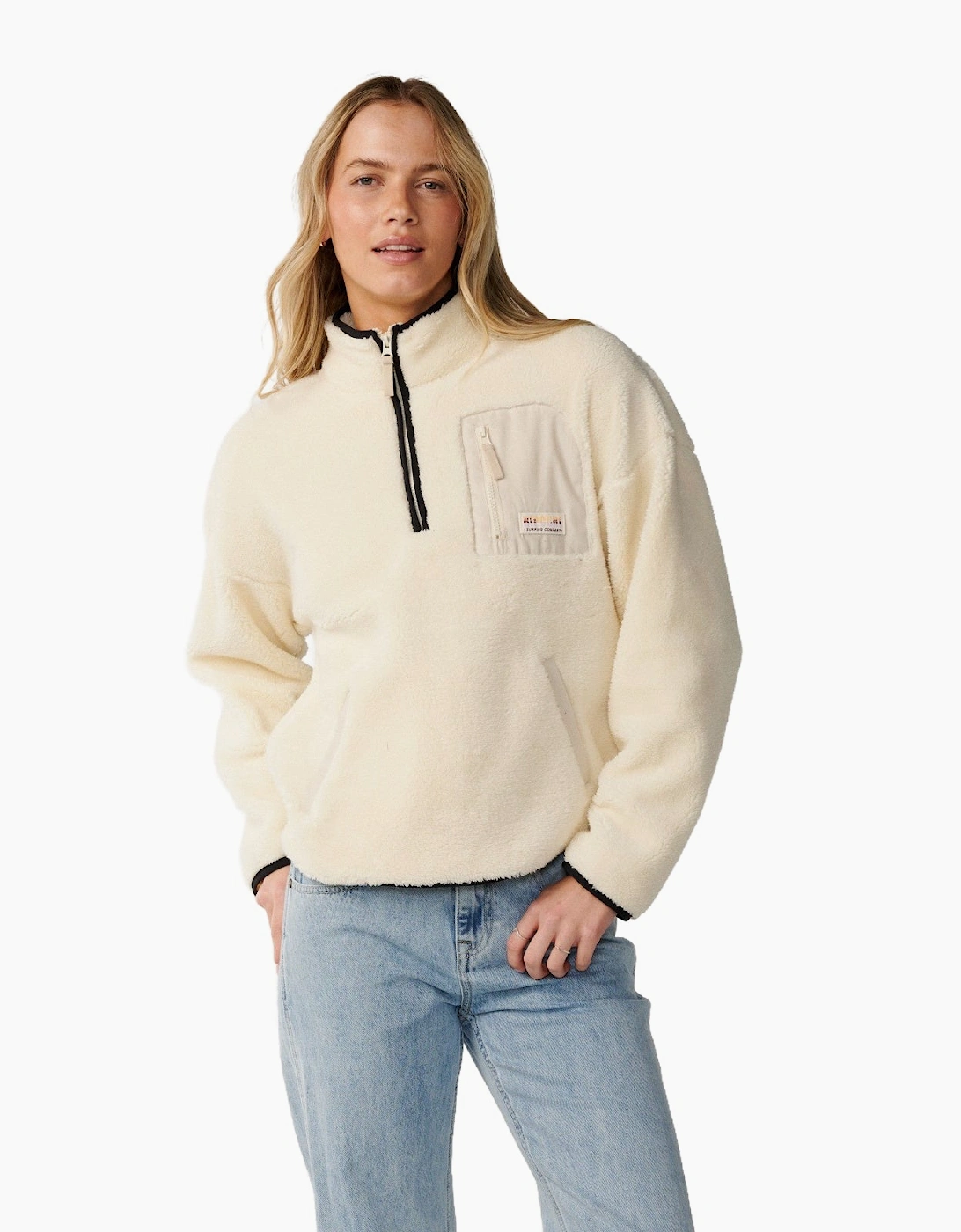 Rip Curl Womens Party Pack Polar Half Zip Fleece