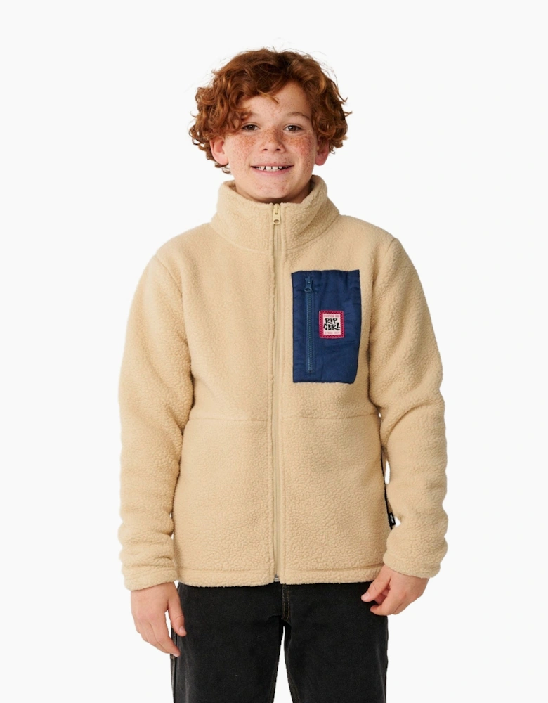 Rip Curl Kids Streamline Polar Full Zip Fleece