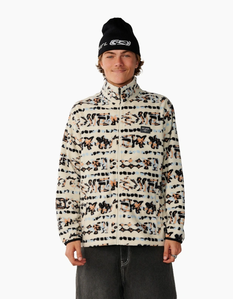 Rip Curl Mens Sessions Polar Full Zip Fleece