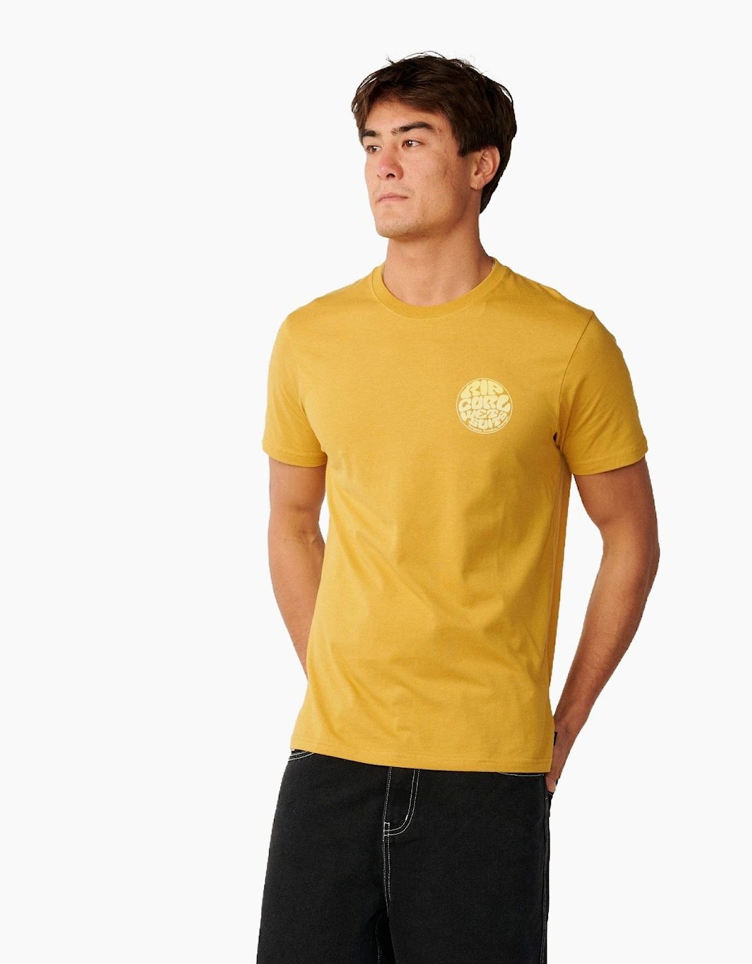 Rip Curl Mens Wettie Passage Icon Short Sleeve T-Shirt