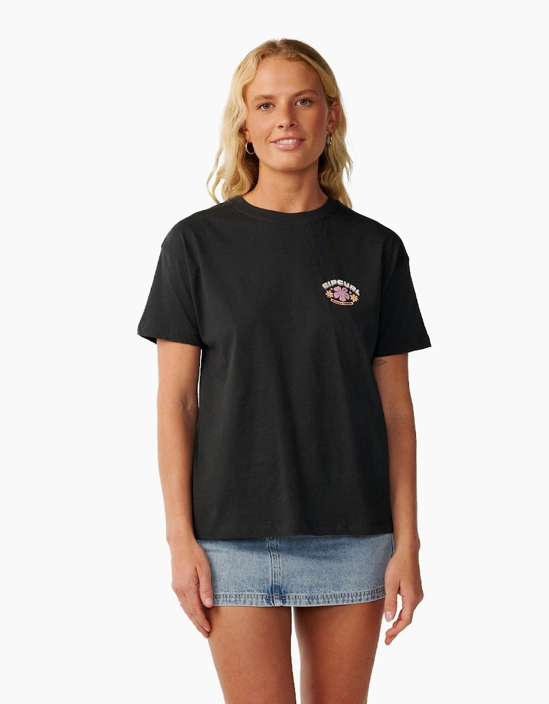 Rip Curl Womens Party Wave Art Long Sleeve T-Shirt