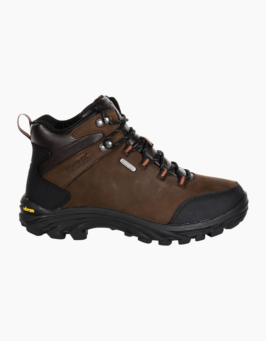 Regatta Great Outdoors Mens Burrell Leather Hiking Boots